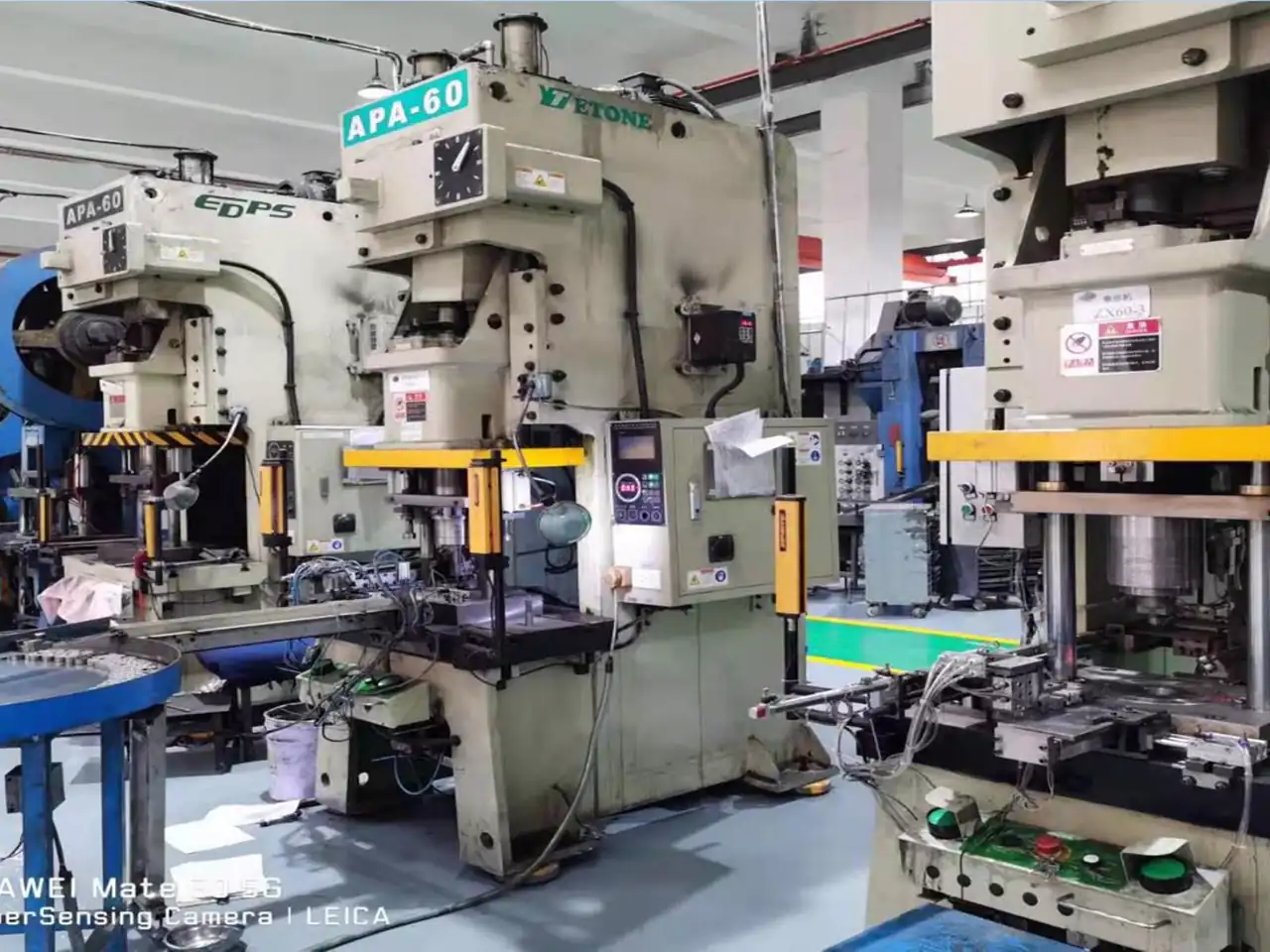 Industrial sizing and finishing machinery used in production