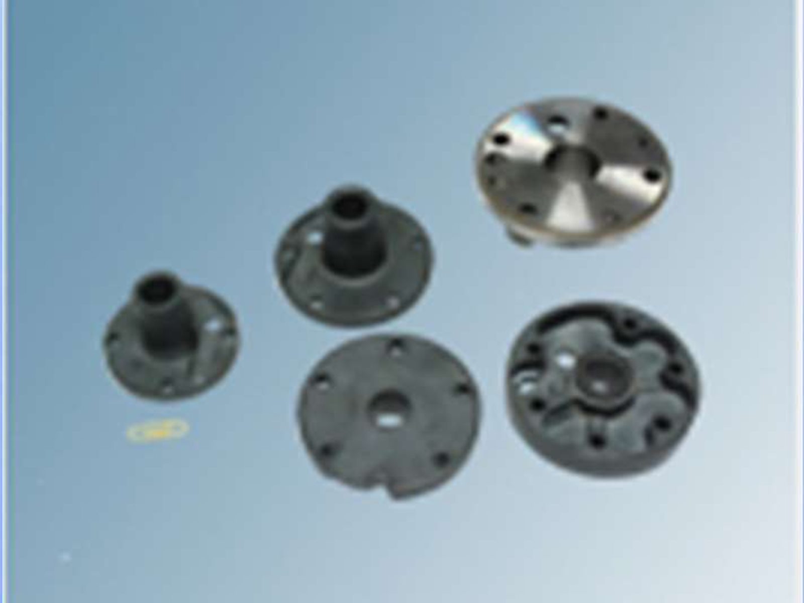 Powder metallurgy pump plates and precision pump housings